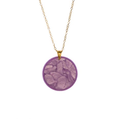 LimeLight by Katerina Sfinari lilac pendant